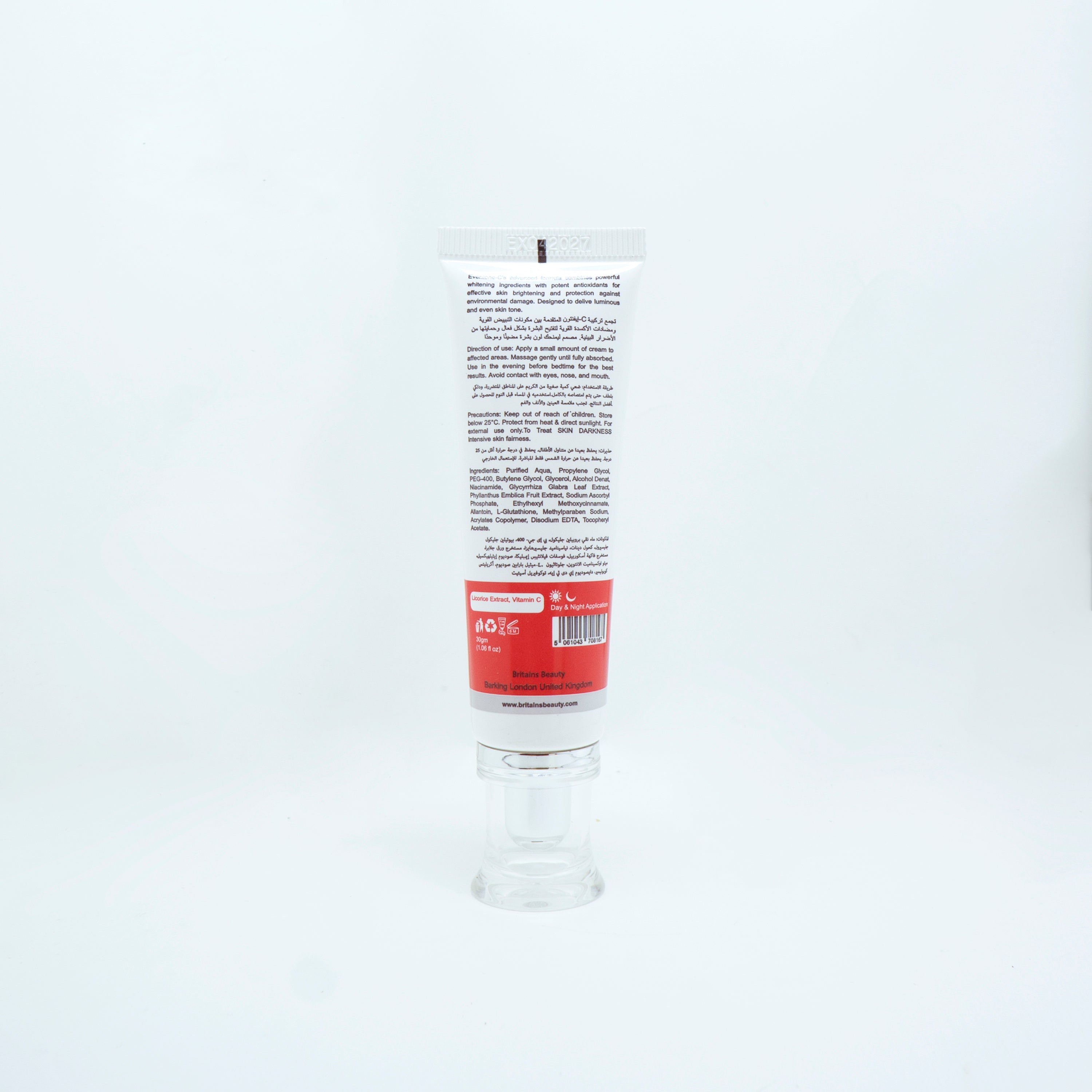 Eventone-C Brightening Cream | L-Glutathione, Vitamin C & Licorice Extract | 30g-1.06 fl oz