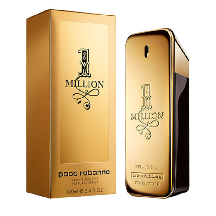 1 Million Eau de Toilette Spray for Men 3.4 oz / 100ml – New in Box