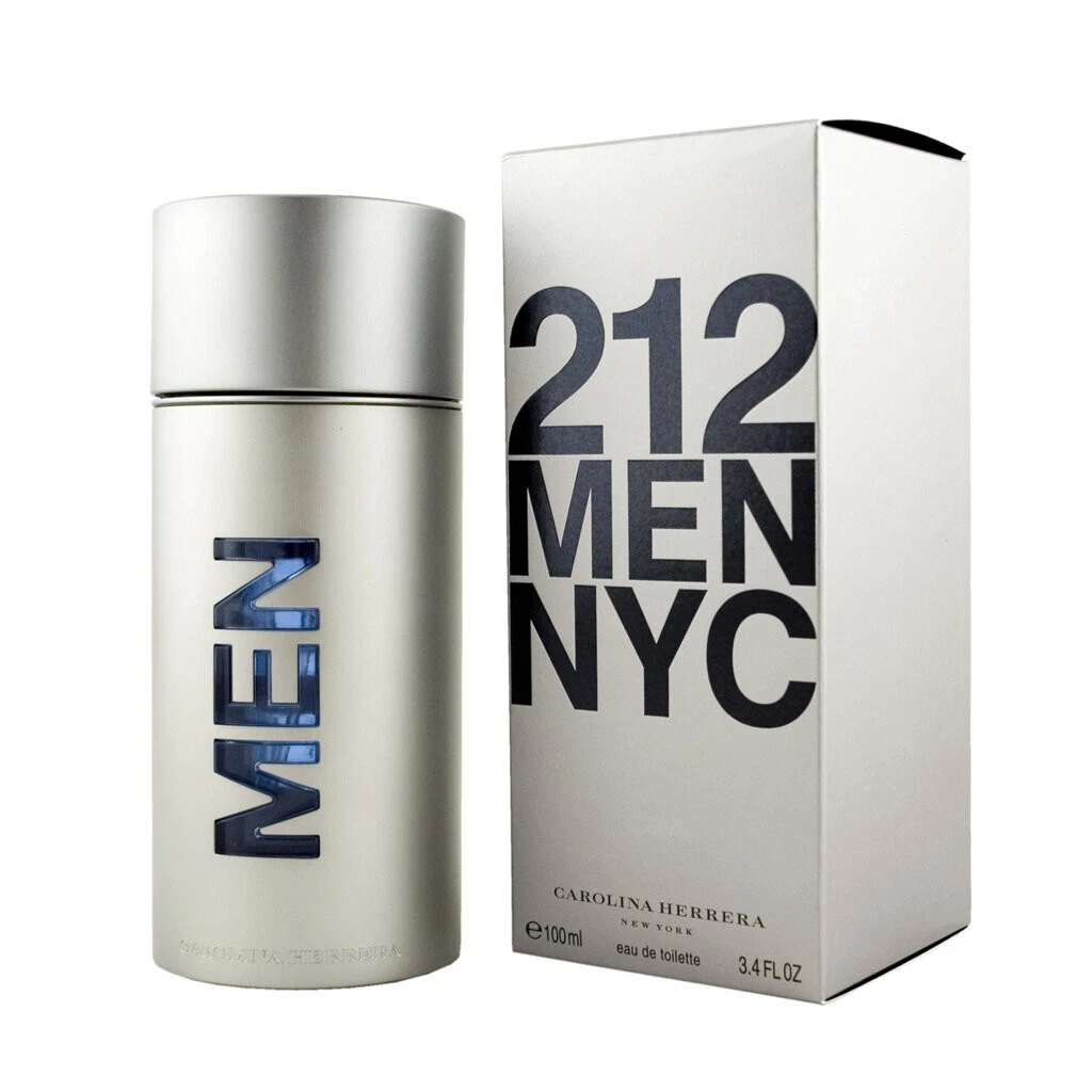 NYC by Carolina Herrera Eau de Toilette 3.4 oz (100ml) Spray for Men – New & Sealed